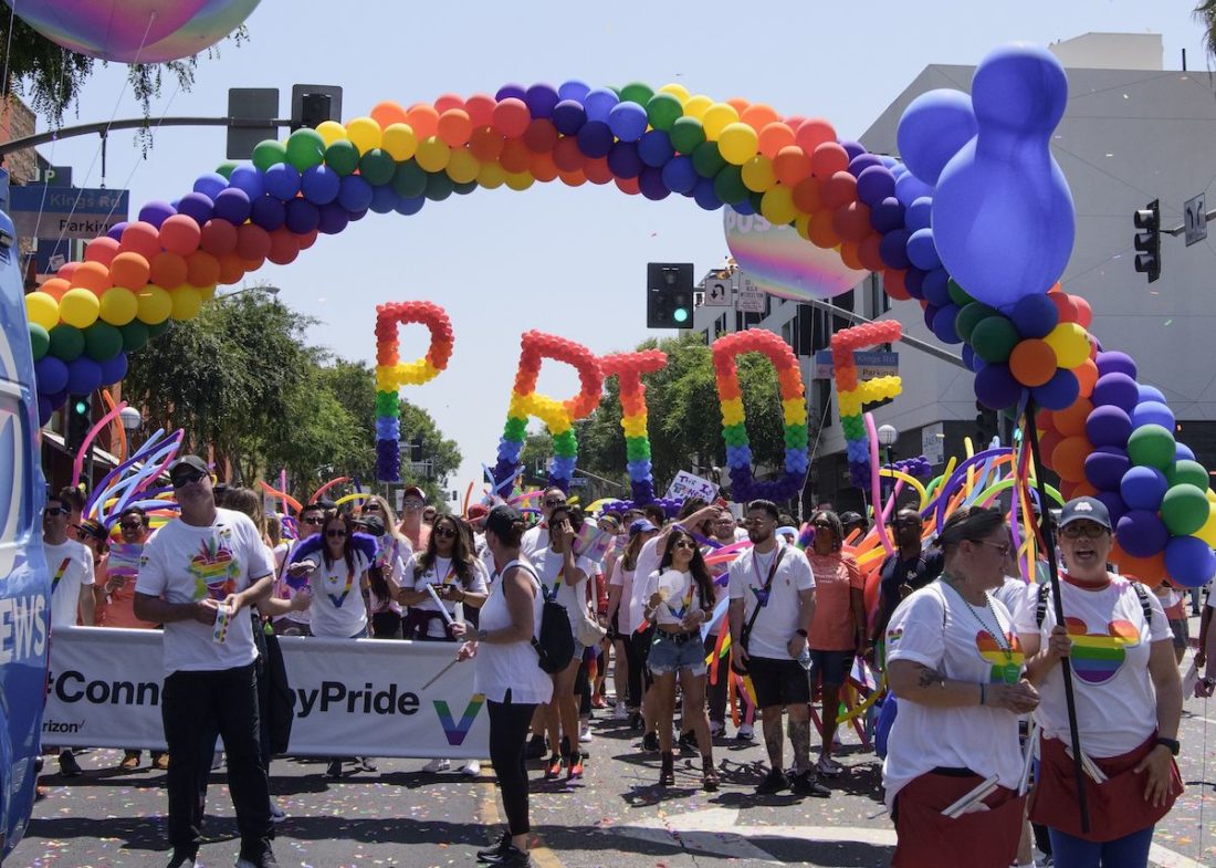 LA Pride Leaving West Hollywood The Pride LA