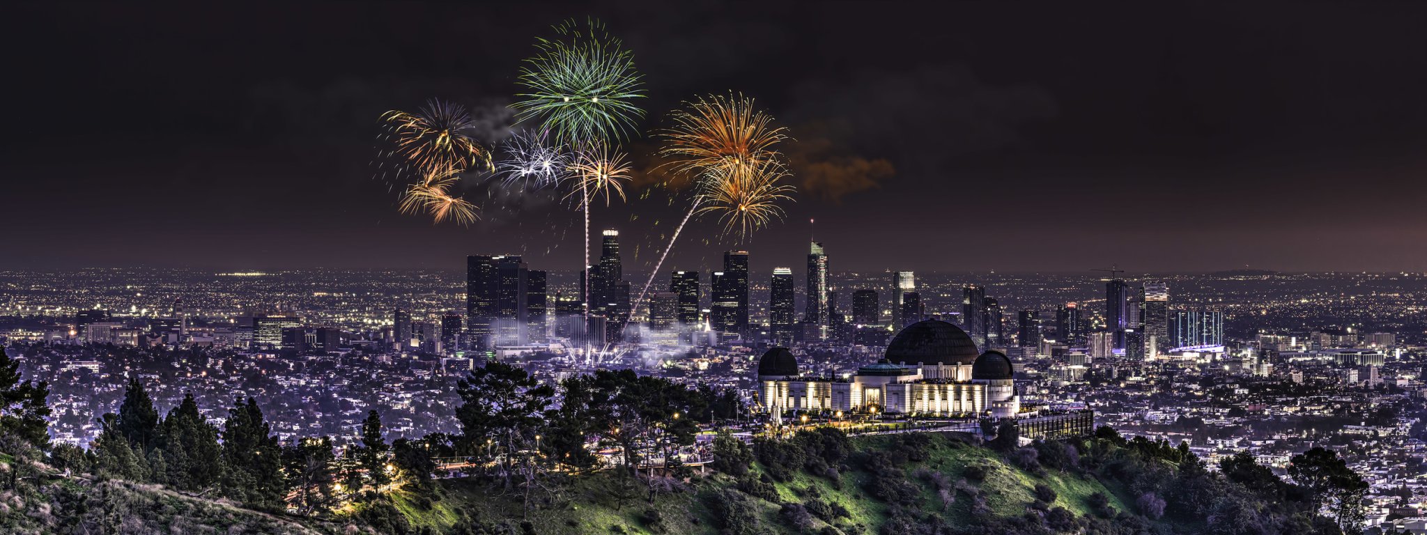 Los Angeles Fireworks The Pride LA