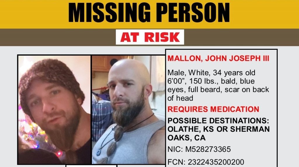 LA Sheriff’s Department Seeks Public’s Help to Find West Hollywood Man John Joseph Mallon III